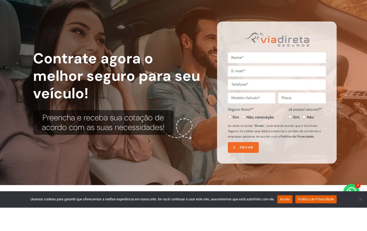 Via Direta — Seguro Auto