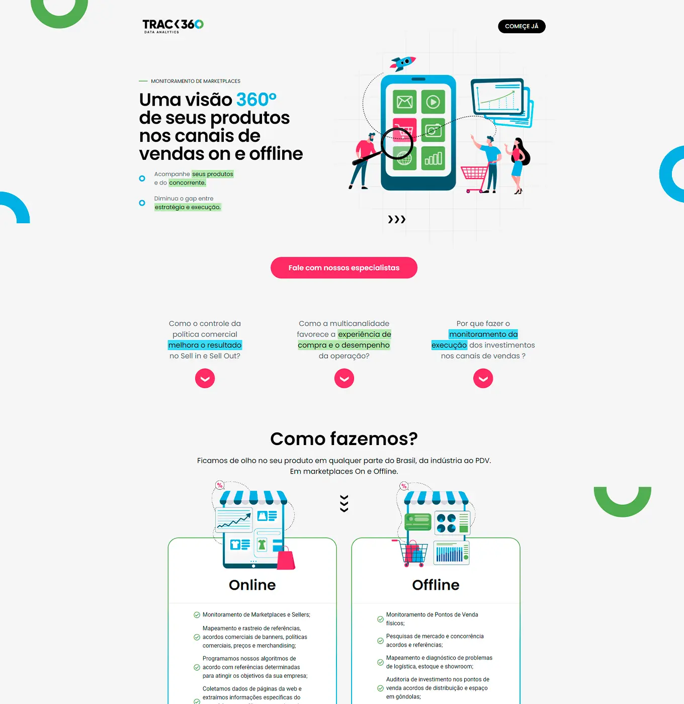 Projeto Track 360 desenvolvido pela Tríader